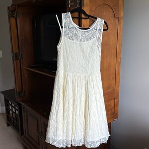 Eva Franco White Lace dress